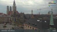Archiv Foto Webcam Marienplatz München - Altes Rathaus 06:00