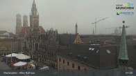Archiv Foto Webcam Marienplatz München - Altes Rathaus 04:00