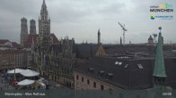 Archiv Foto Webcam Marienplatz München - Altes Rathaus 07:00