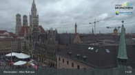 Archiv Foto Webcam Marienplatz München - Altes Rathaus 10:00