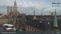 Archiv Foto Webcam Marienplatz München - Altes Rathaus 08:00
