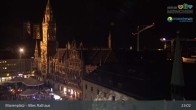Archiv Foto Webcam Marienplatz München - Altes Rathaus 00:00