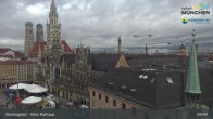 Archiv Foto Webcam Marienplatz München - Altes Rathaus 09:00