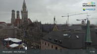 Archiv Foto Webcam Marienplatz München - Altes Rathaus 10:00