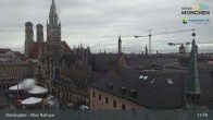 Archiv Foto Webcam Marienplatz München - Altes Rathaus 12:00