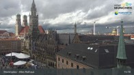 Archiv Foto Webcam Marienplatz München - Altes Rathaus 15:00