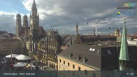 Archiv Foto Webcam Marienplatz München - Altes Rathaus 16:00
