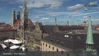 Archiv Foto Webcam Marienplatz München - Altes Rathaus 12:00