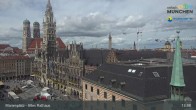 Archiv Foto Webcam Marienplatz München - Altes Rathaus 12:00