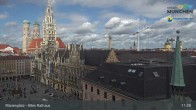 Archived image Webcam Marienplatz Munich, Bavaria 10:00
