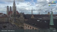Archived image Webcam Marienplatz Munich, Bavaria 13:00
