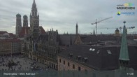 Archived image Webcam Marienplatz Munich, Bavaria 17:00