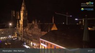 Archiv Foto Webcam Marienplatz München - Altes Rathaus 20:00