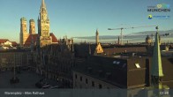 Archived image Webcam Marienplatz Munich, Bavaria 01:00