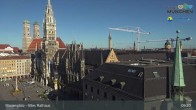 Archived image Webcam Marienplatz Munich, Bavaria 08:00