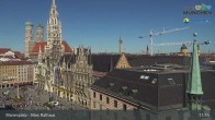 Archived image Webcam Marienplatz Munich, Bavaria 10:00