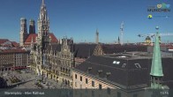 Archived image Webcam Marienplatz Munich, Bavaria 12:00