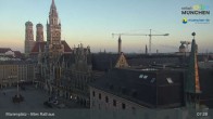 Archiv Foto Webcam Marienplatz München - Altes Rathaus 06:00