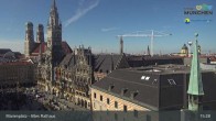 Archiv Foto Webcam Marienplatz München - Altes Rathaus 14:00