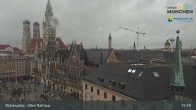 Archiv Foto Webcam Marienplatz München - Altes Rathaus 14:00