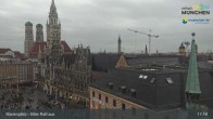 Archiv Foto Webcam Marienplatz München - Altes Rathaus 16:00
