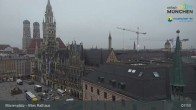 Archiv Foto Webcam Marienplatz München - Altes Rathaus 07:00