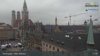 Archiv Foto Webcam Marienplatz München - Altes Rathaus 10:00