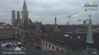Archiv Foto Webcam Marienplatz München - Altes Rathaus 12:00