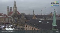 Archiv Foto Webcam Marienplatz München - Altes Rathaus 14:00