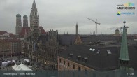 Archiv Foto Webcam Marienplatz München - Altes Rathaus 16:00
