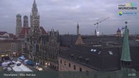 Archiv Foto Webcam Marienplatz München - Altes Rathaus 06:00
