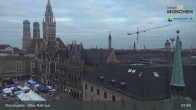 Archiv Foto Webcam Marienplatz München - Altes Rathaus 07:00