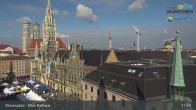 Archiv Foto Webcam Marienplatz München - Altes Rathaus 10:00
