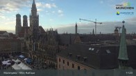 Archiv Foto Webcam Marienplatz München - Altes Rathaus 16:00