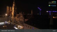 Archiv Foto Webcam Marienplatz München - Altes Rathaus 02:00