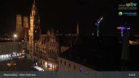 Archived image Webcam Marienplatz Munich, Bavaria 00:00