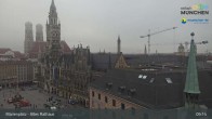 Archiv Foto Webcam Marienplatz München - Altes Rathaus 09:00