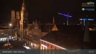 Archived image Webcam Marienplatz Munich, Bavaria 20:00