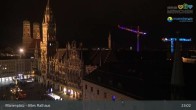 Archiv Foto Webcam Marienplatz München - Altes Rathaus 00:00