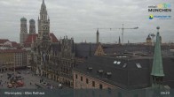 Archived image Webcam Marienplatz Munich, Bavaria 08:00