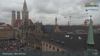 Archived image Webcam Marienplatz Munich, Bavaria 10:00