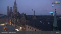 Archived image Webcam Marienplatz Munich, Bavaria 06:00
