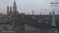 Archived image Webcam Marienplatz Munich, Bavaria 08:00