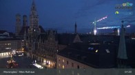 Archiv Foto Webcam Marienplatz München - Altes Rathaus 06:00
