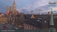 Archiv Foto Webcam Marienplatz München - Altes Rathaus 07:00