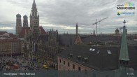 Archiv Foto Webcam Marienplatz München - Altes Rathaus 10:00