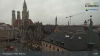 Archiv Foto Webcam Marienplatz München - Altes Rathaus 14:00