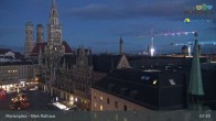 Archiv Foto Webcam Marienplatz München - Altes Rathaus 06:00