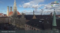 Archiv Foto Webcam Marienplatz München - Altes Rathaus 10:00