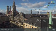Archiv Foto Webcam Marienplatz München - Altes Rathaus 14:00